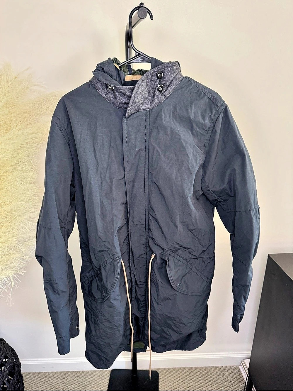 Jack & Jones Vintage Clothing Hooded Lightweight Jacket Size Medium